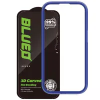 Защитное 3D стекло Blueo Hot Bending New для Apple iPhone 16 Pro Max (6.9") Черный