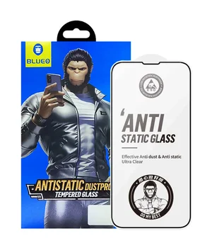 Захисне 2.5D скло Blueo Full Cover HD для Apple iPhone 16 Pro Max (6.9") Чорний