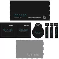 Захисне скло Ganesh (Full Cover) для Apple iPhone 16 Pro Max (6.9") Чорний