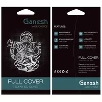 Захисне скло Ganesh (Full Cover) для Apple iPhone 16 Pro Max (6.9") Чорний