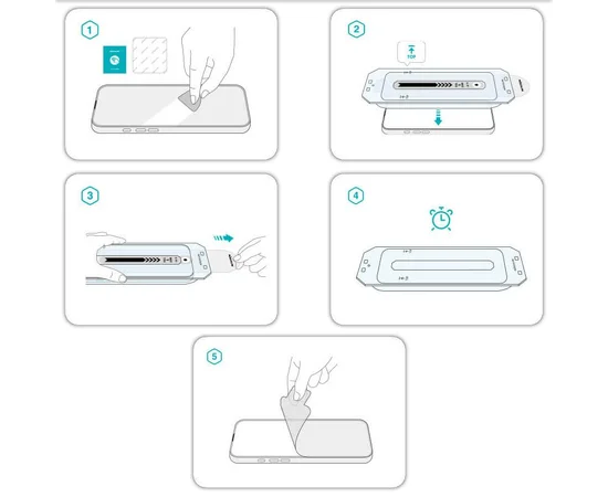 Защитное стекло Nillkin (CP+PRO) для Apple iPhone 17 Air (6.5") (+ аппликатор) Черный