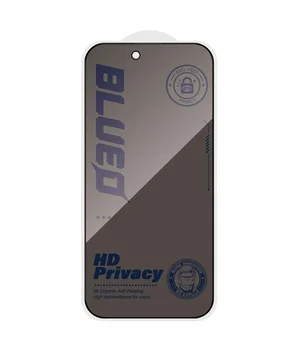 Защитное 2.5D стекло Blueo Full Cover Anti-Peep для Apple iPhone 17 Air (6.5") Черный