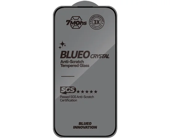 Захисне 2.5D скло Blueo Crystal Anti-Scratch для Apple iPhone 17 Air (6.5") Чорний