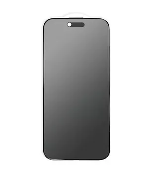 Захисне скло Privacy 5D Matte (тех.пак) для Apple iPhone 17 Air (6.5") Чорний