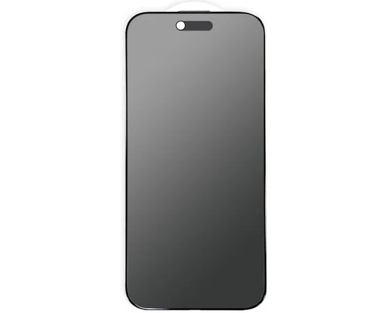 Защитное стекло Privacy 5D Matte (тех.пак) для Apple iPhone 17 Air (6.5") Черный