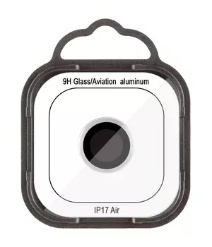 Захисне скло Metal Classic на камеру (в упак.) Apple iPhone 17 Air (6.5") Срібний / Silver