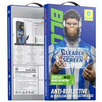Защитное 2.5D стекло Blueo AR Anti-Reflective HD для Apple iPhone 17 Air (6.5") Черный