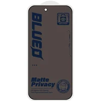 Защитное 2.5D стекло Blueo Full Cover Anti-Peep Matte для Apple iPhone 17 Air (6.5") Черный