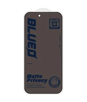 Защитное 2.5D стекло Blueo Full Cover Anti-Peep Matte для Apple iPhone 17 Air (6.5") Черный