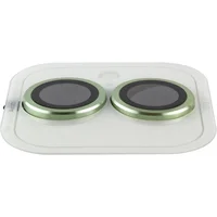 Защитное стекло Metal Classic на камеру (в упак.) для Apple iPhone 17 (6.3") Салатовый / Light Green