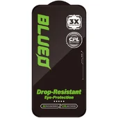 Защитное 2.5D стекло Blueo Drop-Resistant (35+ KG) для Apple iPhone 17 / 17 Pro / 16 Pro (6.3") Черный