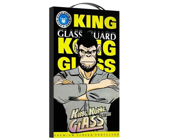 Защитное 2.5D стекло King Kong HD для Apple iPhone 17 (6.3") Черный