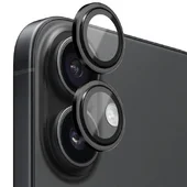 Защитное стекло BlueO Metal на камеру для Apple iPhone 17 (6.3") Черный / Black