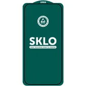 Защитное стекло SKLO 5D (тех.пак) для Apple iPhone 17 / 16 Pro (6.3") Черный