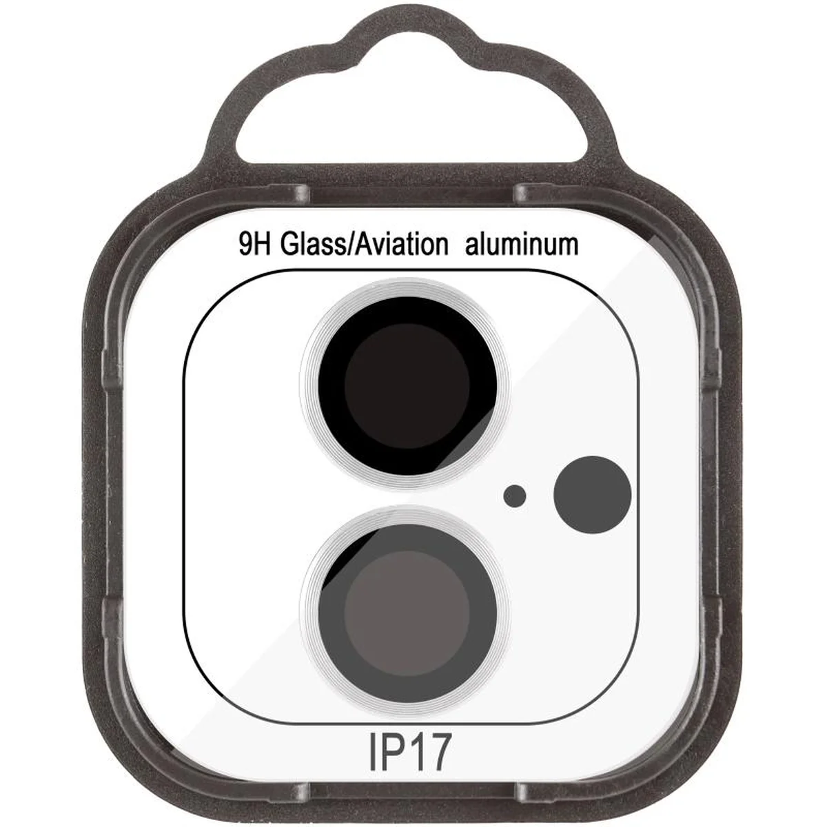 Защитное стекло Metal Classic на камеру (в упак.) для Apple iPhone 17 (6.3") Серебряный / Silver