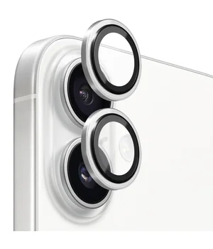 Защитное стекло BlueO Metal на камеру для Apple iPhone 17 (6.3") Серебряный / Silver