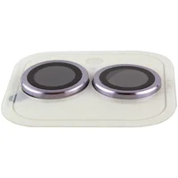 Защитное стекло Metal Classic на камеру (в упак.) для Apple iPhone 17 (6.3") Фиолетовый / Light Purple