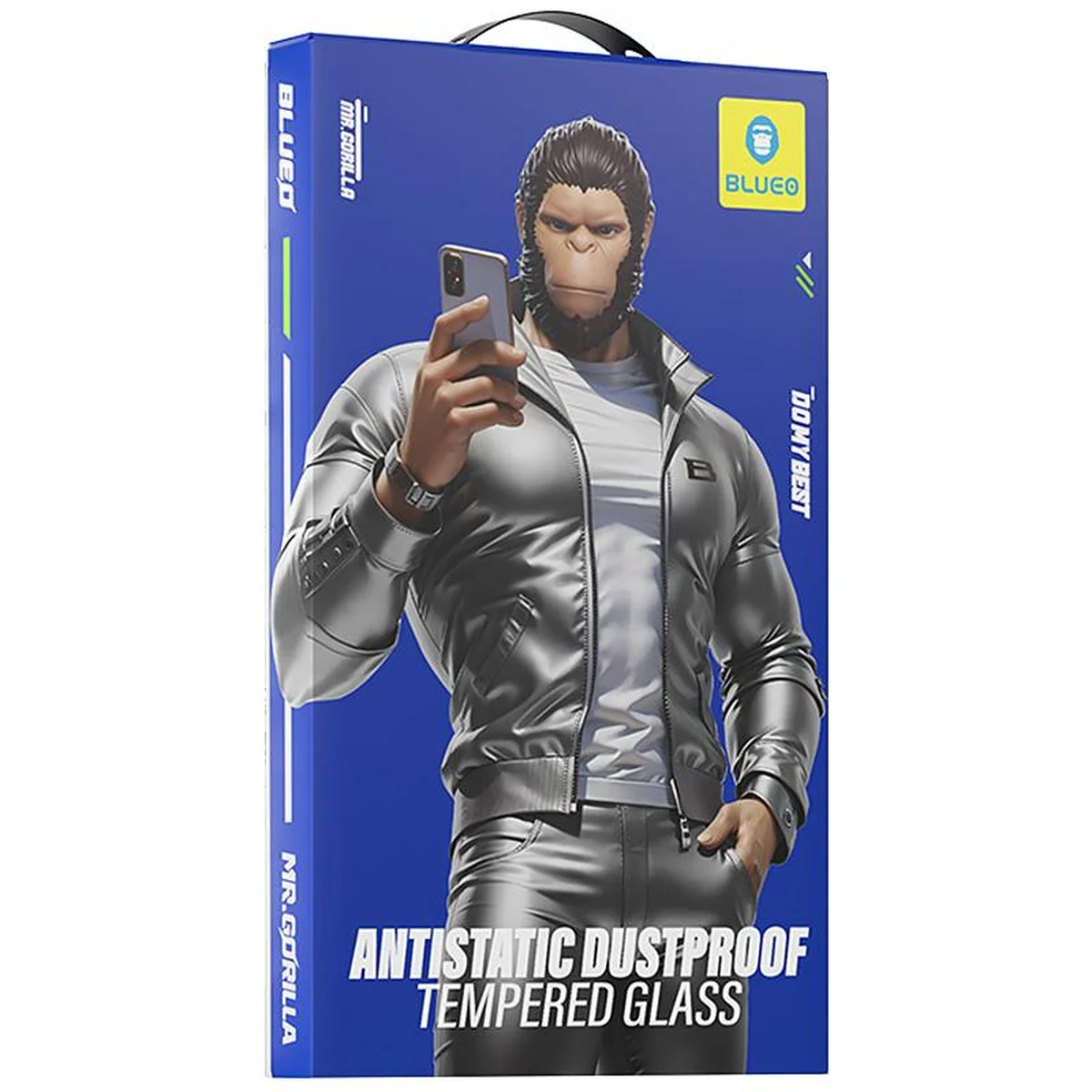 Защитное 2.5D стекло Blueo Full Cover HD для Apple iPhone 17 / 17 Pro / 16 Pro (6.3") Черный