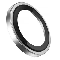 Защитное стекло BlueO Metal на камеру для Apple iPhone 17 (6.3") Серебряный / Silver