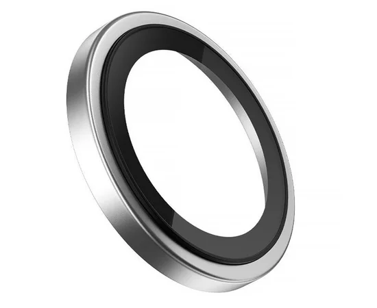 Защитное стекло BlueO Metal на камеру для Apple iPhone 17 (6.3") Серебряный / Silver