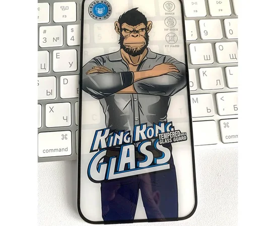 Защитное 2.5D стекло King Kong HD для Apple iPhone 17 (6.3") Черный