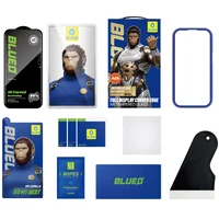 Защитное 3D стекло Blueo Hot Bending AR Anti-Reflective для Apple iPhone 17 / 17 Pro / 16 Pro (6.3") Черный