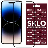 Защитное стекло SKLO 3D для Apple iPhone 17 / 16 Pro (6.3") Черный