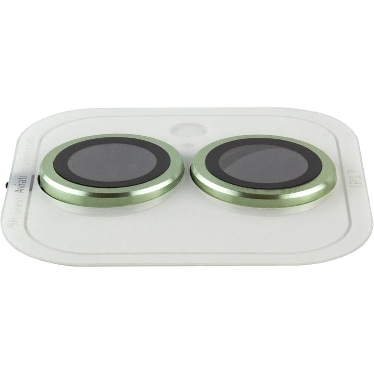 Захисне скло Metal Classic на камеру (в упак.) Apple iPhone 17 (6.3") Салатовий / Light Green