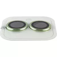 Защитное стекло Metal Classic на камеру (в упак.) для Apple iPhone 17 (6.3") Салатовый / Light Green