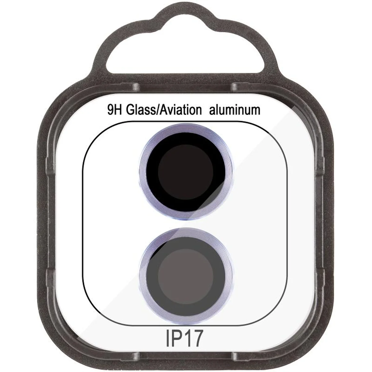 Захисне скло Metal Classic на камеру (в упак.) Apple iPhone 17 (6.3") Блакитний / Light Blue