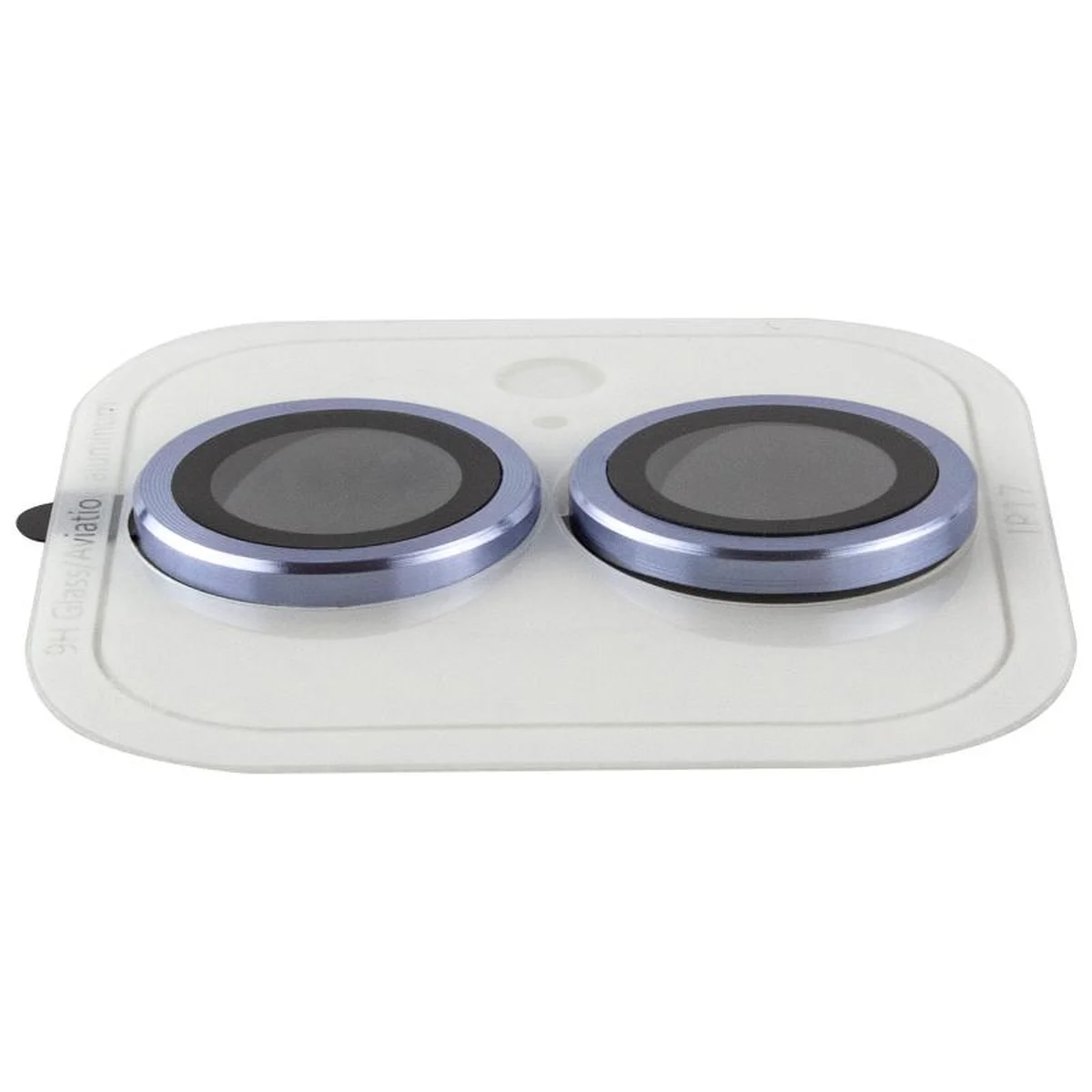 Захисне скло Metal Classic на камеру (в упак.) Apple iPhone 17 (6.3") Блакитний / Light Blue