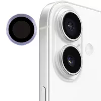 Захисне скло Metal Classic на камеру (в упак.) Apple iPhone 17 (6.3") Блакитний / Light Blue