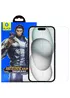 Защитное 2.5D стекло Blueo Full Cover HD Clear для Apple iPhone 17 / 17 Pro / 16 Pro (6.3") Прозрачное