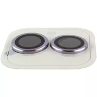 Защитное стекло Metal Classic на камеру (в упак.) для Apple iPhone 17 (6.3") Фиолетовый / Light Purple