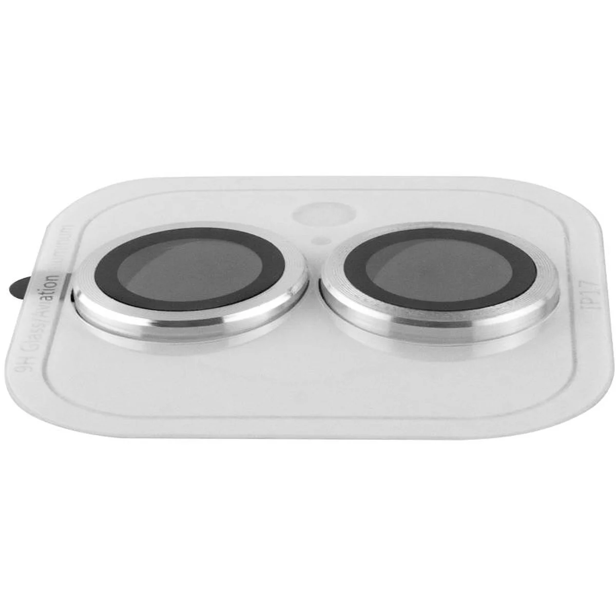 Захисне скло Metal Classic на камеру (в упак.) Apple iPhone 17 (6.3") Срібний / Silver