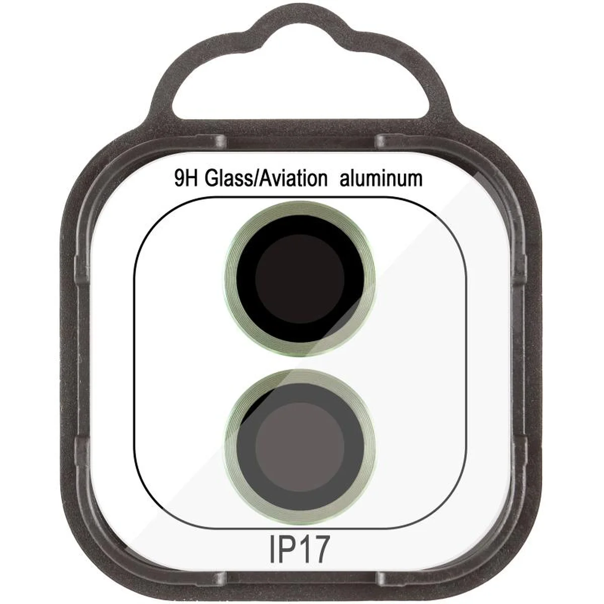 Захисне скло Metal Classic на камеру (в упак.) Apple iPhone 17 (6.3") Салатовий / Light Green