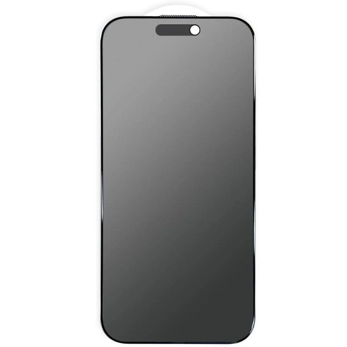 Захисне скло Privacy 5D Matte (тех.пак) Apple iPhone 17 / 16 Pro (6.3") Чорний