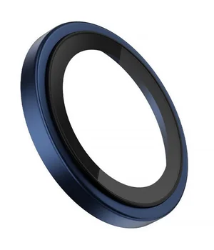 Защитное стекло BlueO Metal на камеру для Apple iPhone 17 Pro / 17 Pro Max Темно-синий / Dark Blue