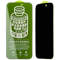 Защитное стекло Remax 3D Privacy (GL-27) для Apple iPhone 17 Pro (6.3") Черный