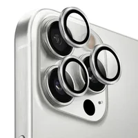 Защитное стекло Metal Classic на камеру (в упак.) для Apple iPhone 17 Pro (6.3") / 17 Pro Max (6.9") Серебряный / Silver