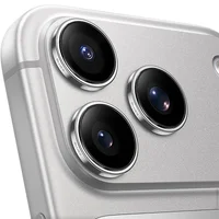 Защитное стекло BlueO Sapphire на камеру для Apple iPhone 17 Pro / 17 Pro Max Серебряный / Silver