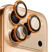 Защитное стекло BlueO Metal на камеру для Apple iPhone 17 Pro / 17 Pro Max Оранжевый / Orange