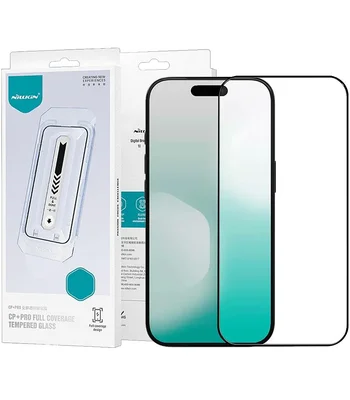 Защитное стекло Nillkin (CP+PRO) для Apple iPhone 17 Pro (6.3") (+ аппликатор) Черный