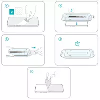 Защитное стекло Nillkin (CP+PRO) для Apple iPhone 17 Pro (6.3") (+ аппликатор) Черный