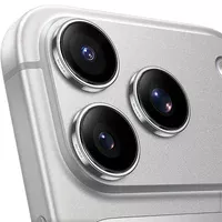 Защитное стекло BlueO Sapphire на камеру для Apple iPhone 17 Pro / 17 Pro Max Серебряный / Silver