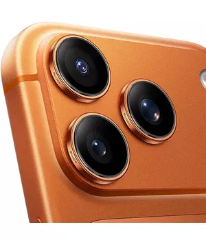 Защитное стекло BlueO Sapphire на камеру для Apple iPhone 17 Pro / 17 Pro Max Оранжевый / Orange