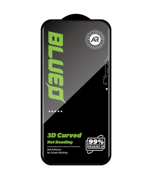 Захисне 3D скло Blueo Hot Bending AR Anti-Reflective для Apple iPhone 17 Pro Max/16 Pro Max 6.9" Чорний