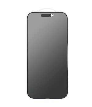 Защитное стекло Privacy 5D Matte (тех.пак) для Apple iPhone 17 Pro Max (6.9") Черный