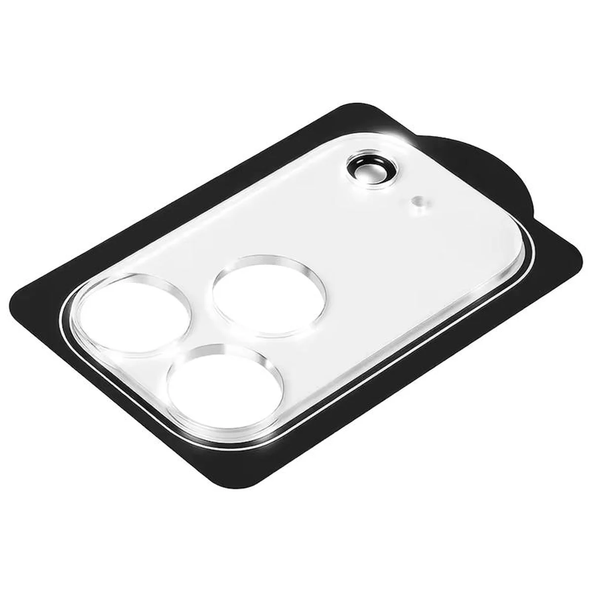 Захисне скло на камеру Full Block (тех.пак) Apple iPhone 17 Pro Max (6.9") Прозорий