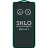 Защитное стекло SKLO 5D Privacy (тех.пак) для Apple iPhone 17 Pro Max (6.9") Черный